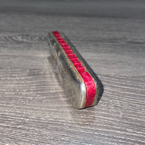 VINTAGE M. HOHNER GOLDEN MELODY Harmonica Key C Size 4”- 4.5” - Picture 6 of 8